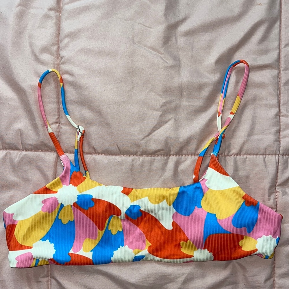 Aurelle Vibrant Bikini Top | Never worn